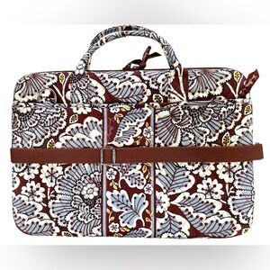 Vera Bradley quilted floral laptop case
